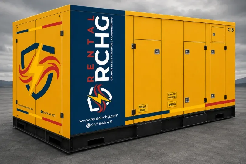 Grupo electrógeno para minería en alquiler – Rental RCHG