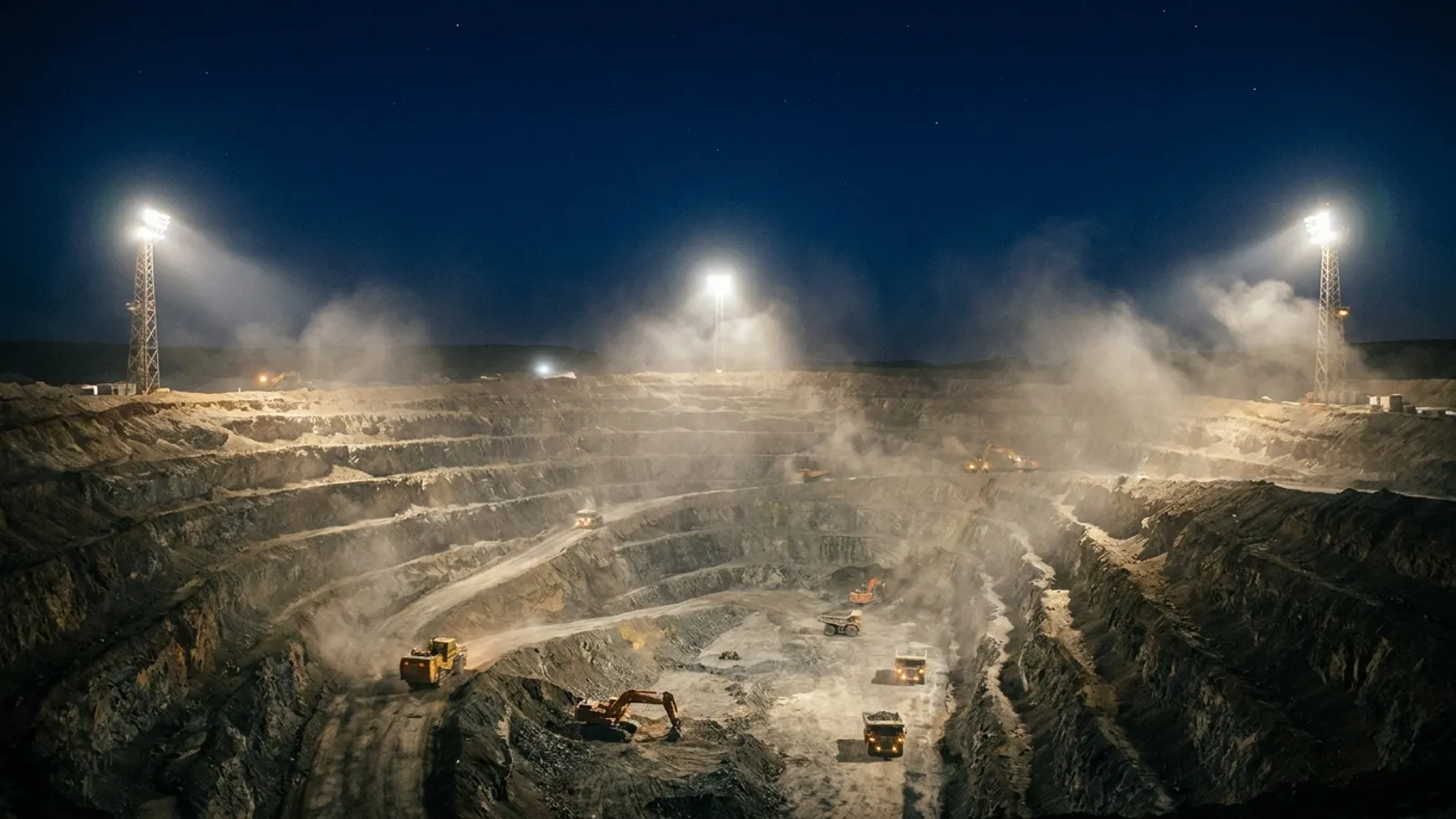 Obra de construcción en el Perú abastecida con equipos Rental RCHG