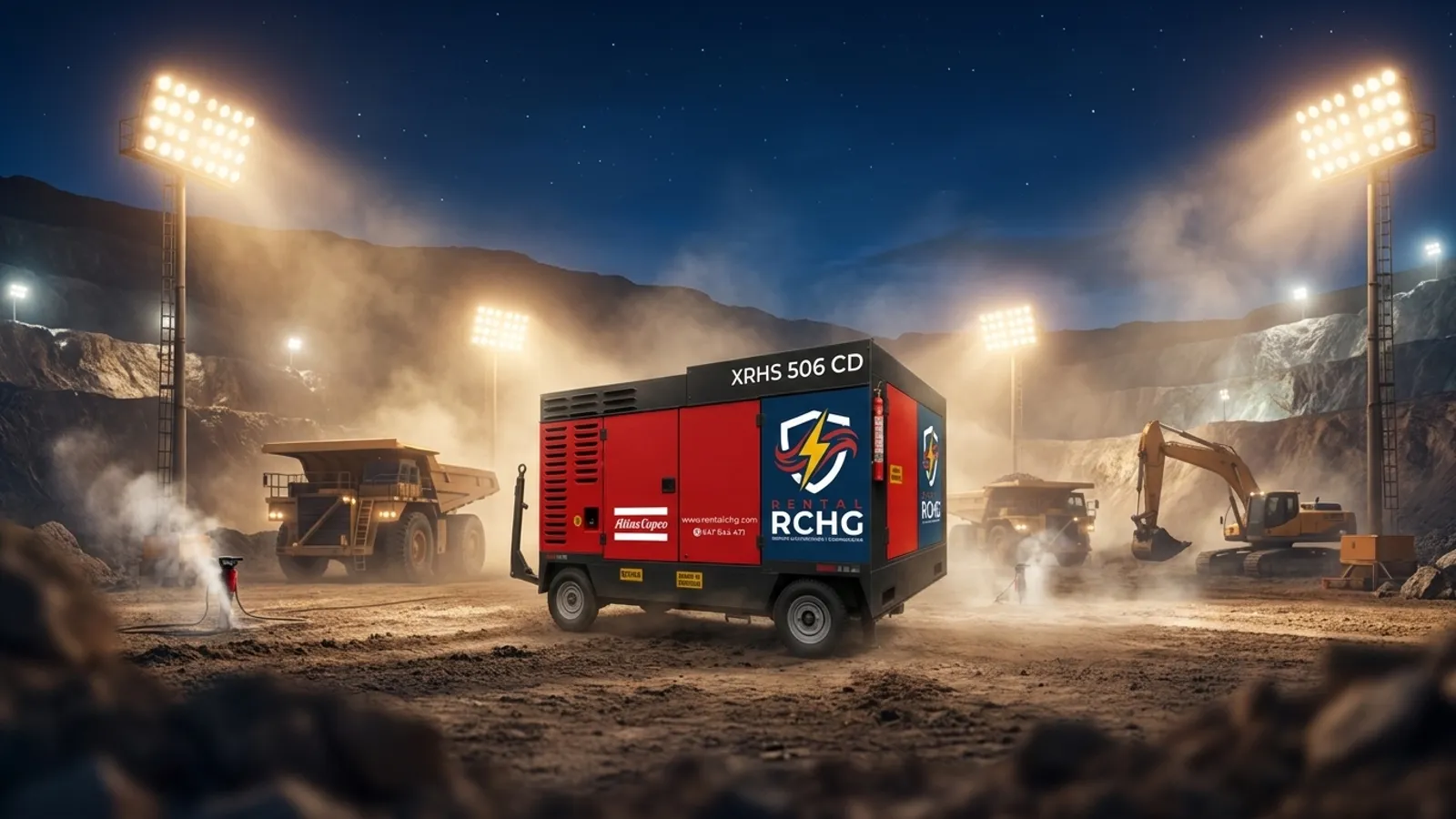 Operación de refinería e industria del petróleo en el Perú abastecida con equipos Rental RCHG